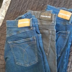 Lot of Calvin Klein Jean's 32x30
